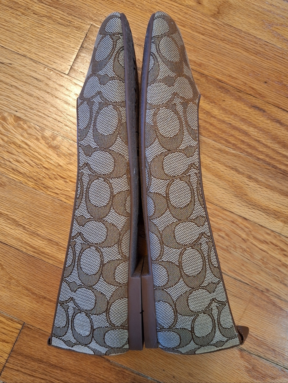 COACH Wendy Ballet Flats Shoes Size 10 New! - Picture 13 of 16